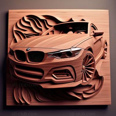 3D мадэль BMW 4 (STL)